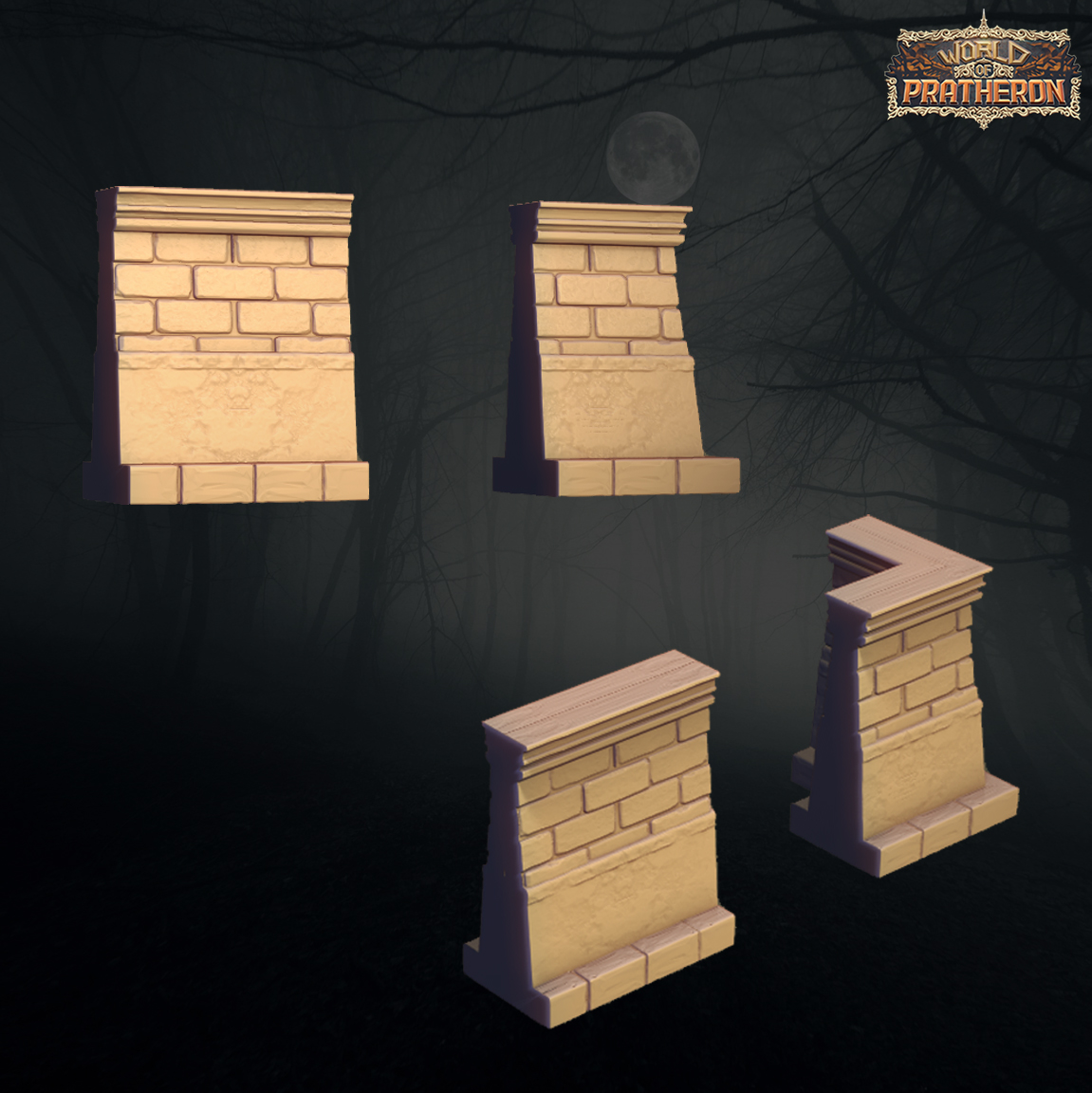 Ancient city of the great pharaohs - Small Walls